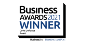 Business-Awards-Winner-2021, Covid Defiance Award Logo.