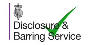 DBS disclosure and barring service logo.